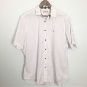 Burberry Brit Mens Short Sleeved Button Down Shirt